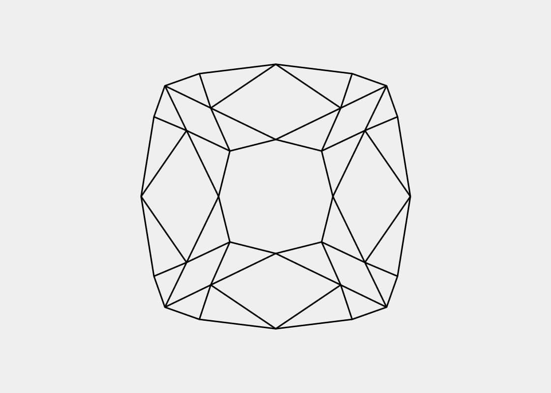 0.34 Carat Old Miner Cut Diamond